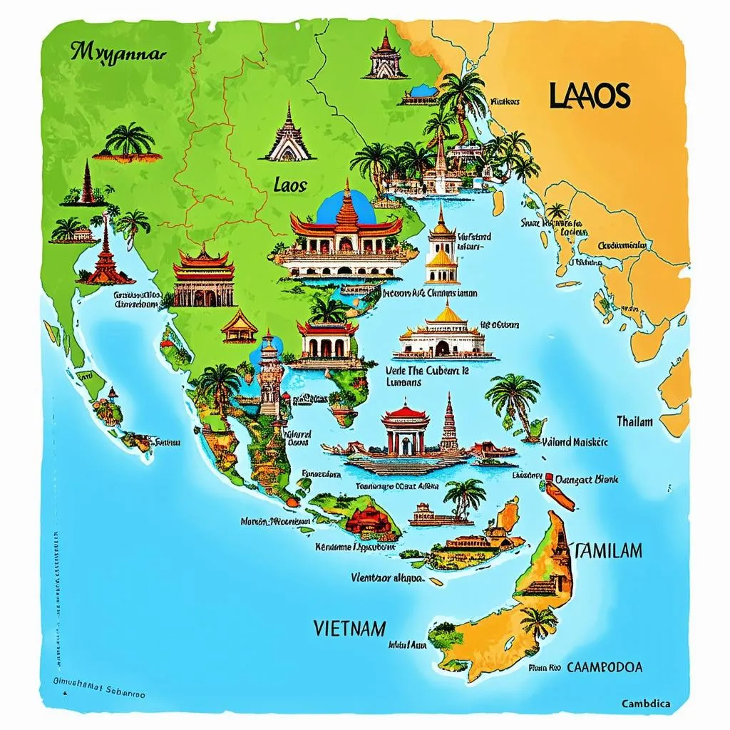 Southeast Asia Travel Map