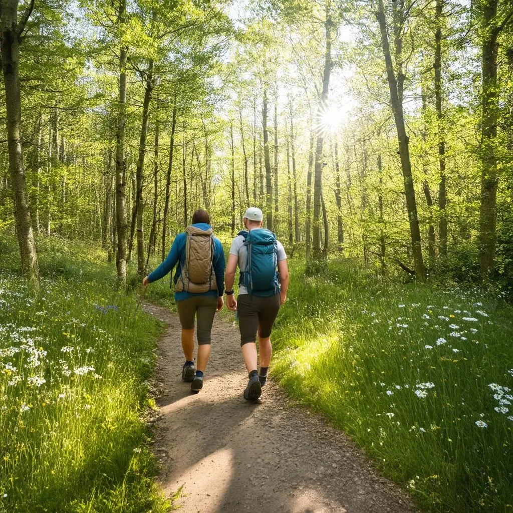 Spring hiking in the Black Forest