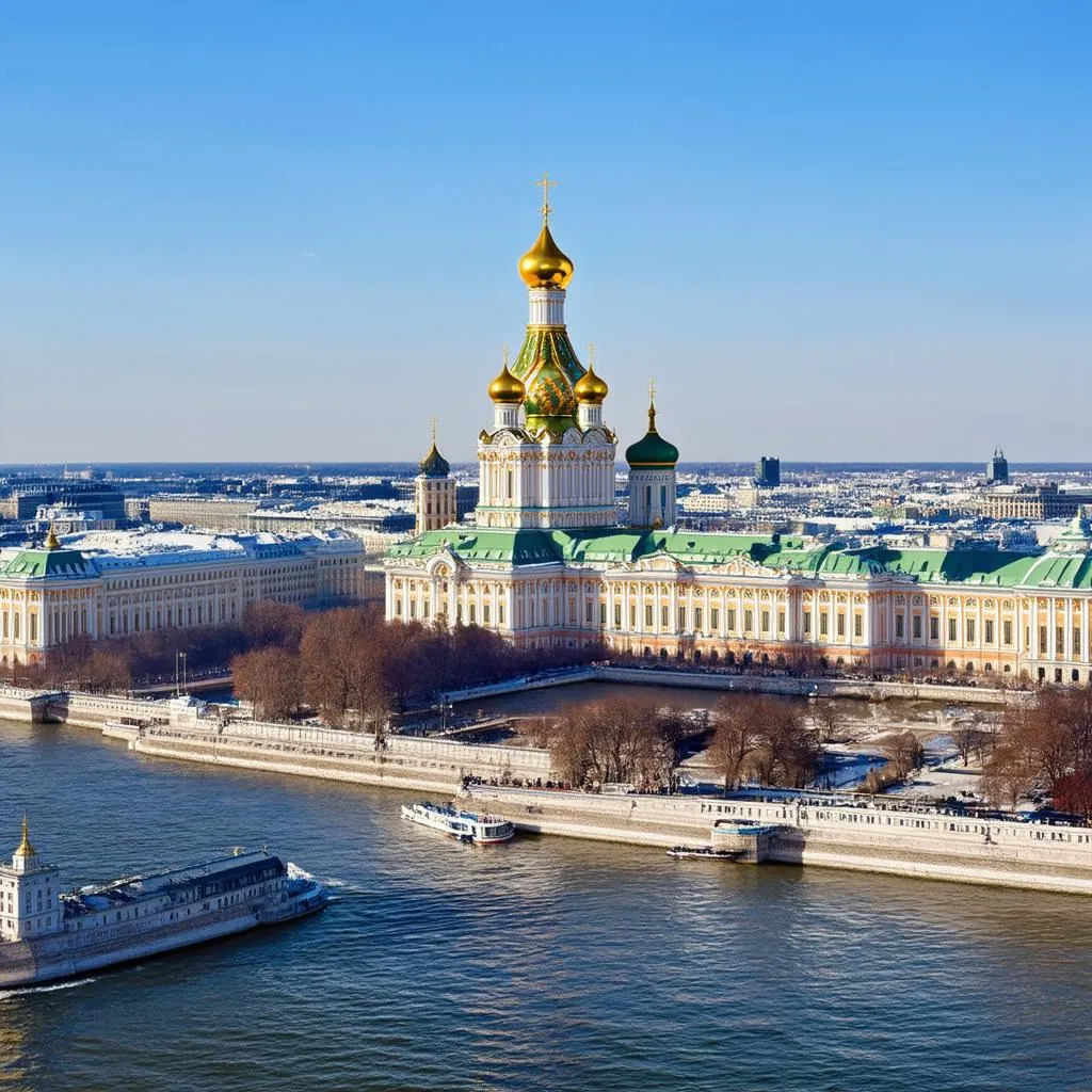 St. Petersburg skyline