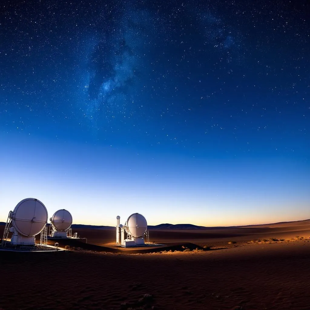 Stargazing in Atacama Desert