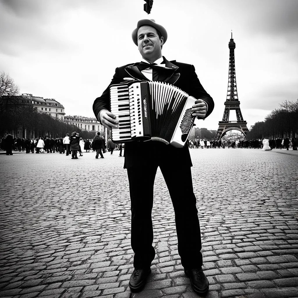 Street Performer in Paris