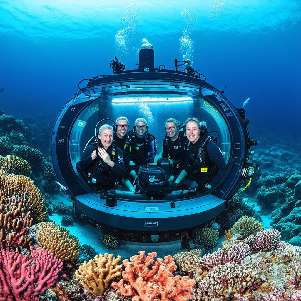 Submersible diving experience