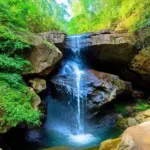 Waterfall in Suoi Chi