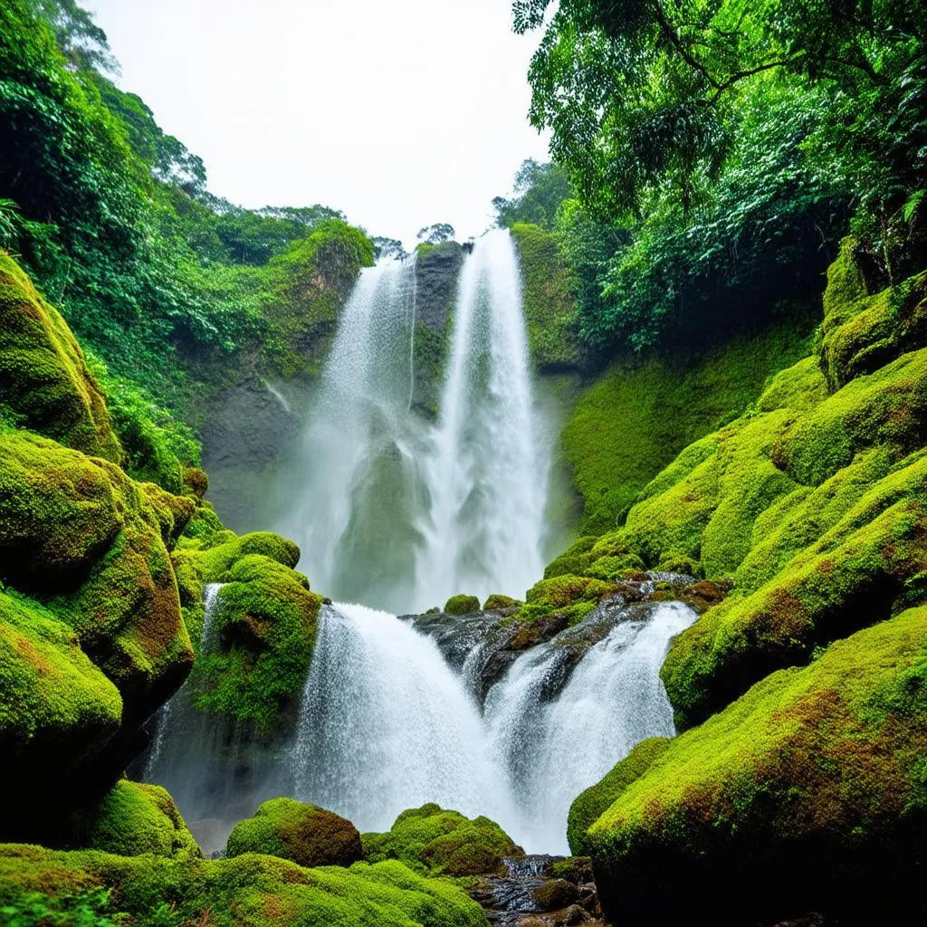 Suoi Mo waterfall