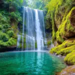 Waterfall in Suoi Mo