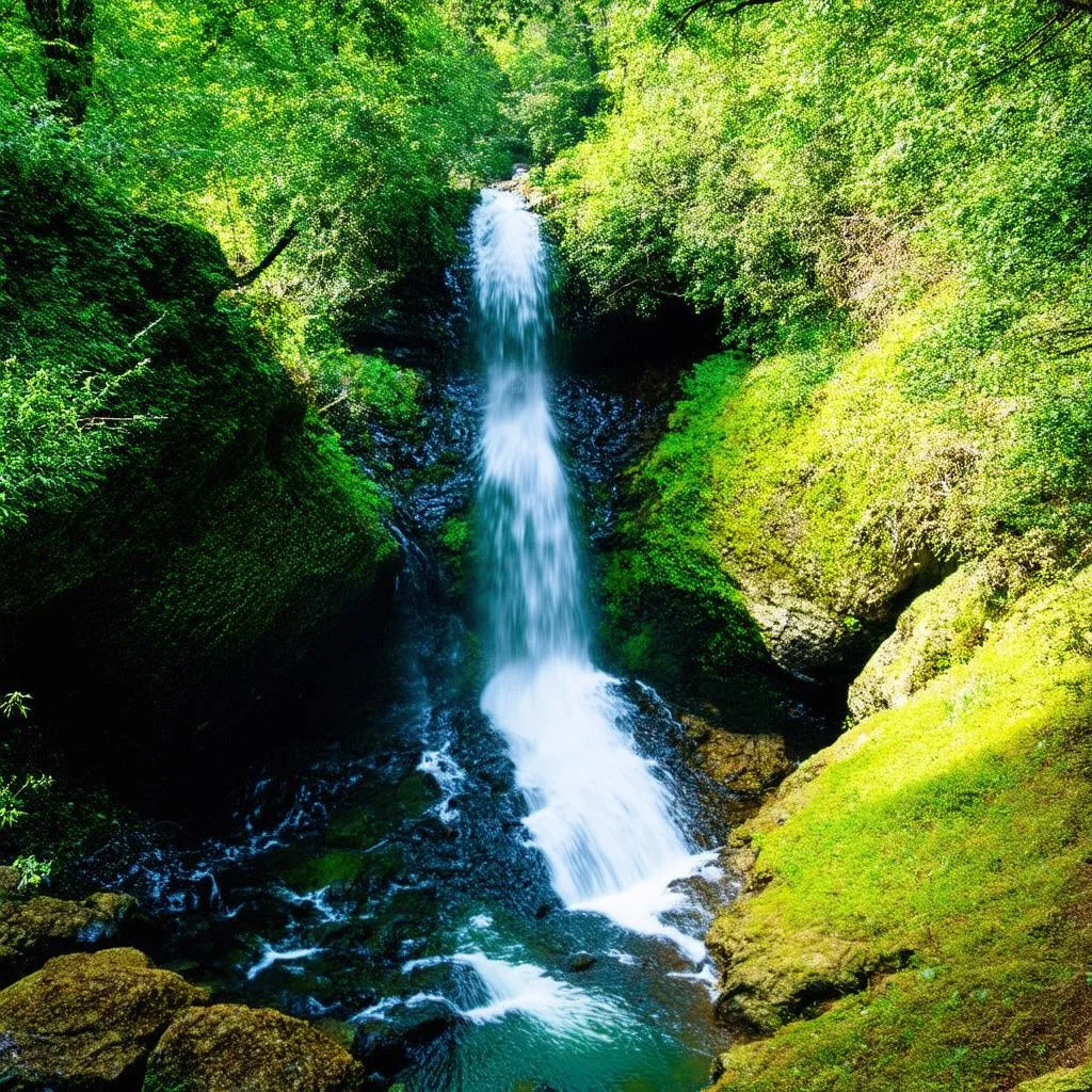 Suoi Mo waterfall