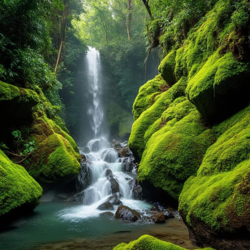 Waterfall in Suoi Ong