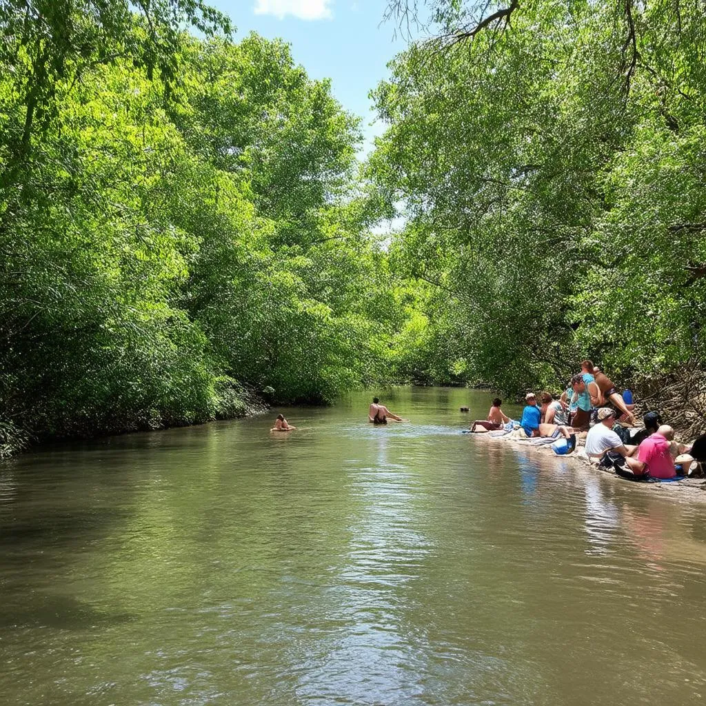 River in Suoi Tre