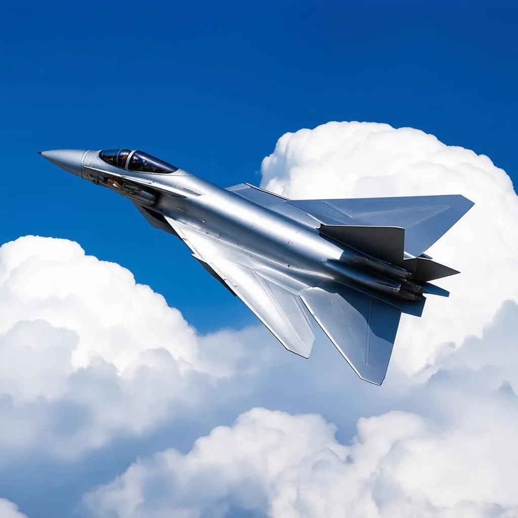 A Supersonic Jet Traveling at Mach 3: The Future of Travel?