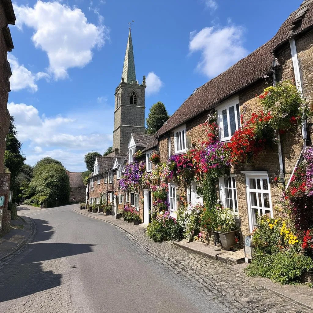 Charming English Village in Sussex