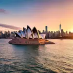 Sydney Opera House Sunset