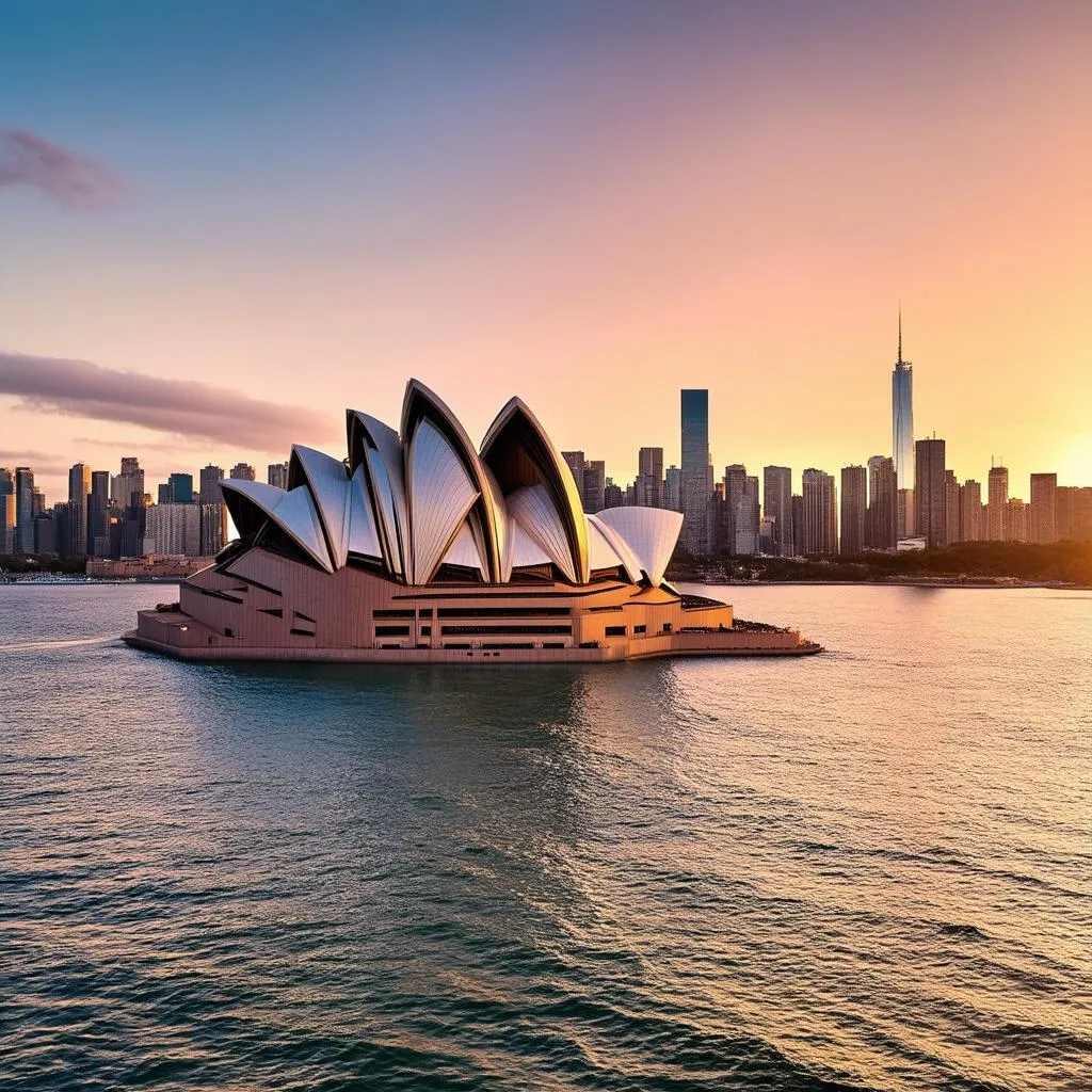 Sydney Opera House Sunset