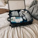 syringes in a suitcase