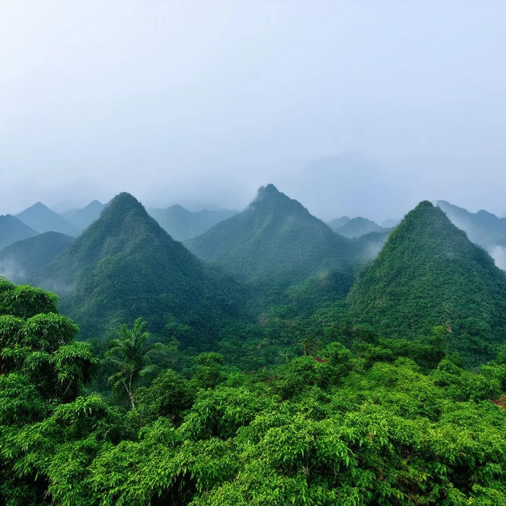 Tam Dao Mountain Range