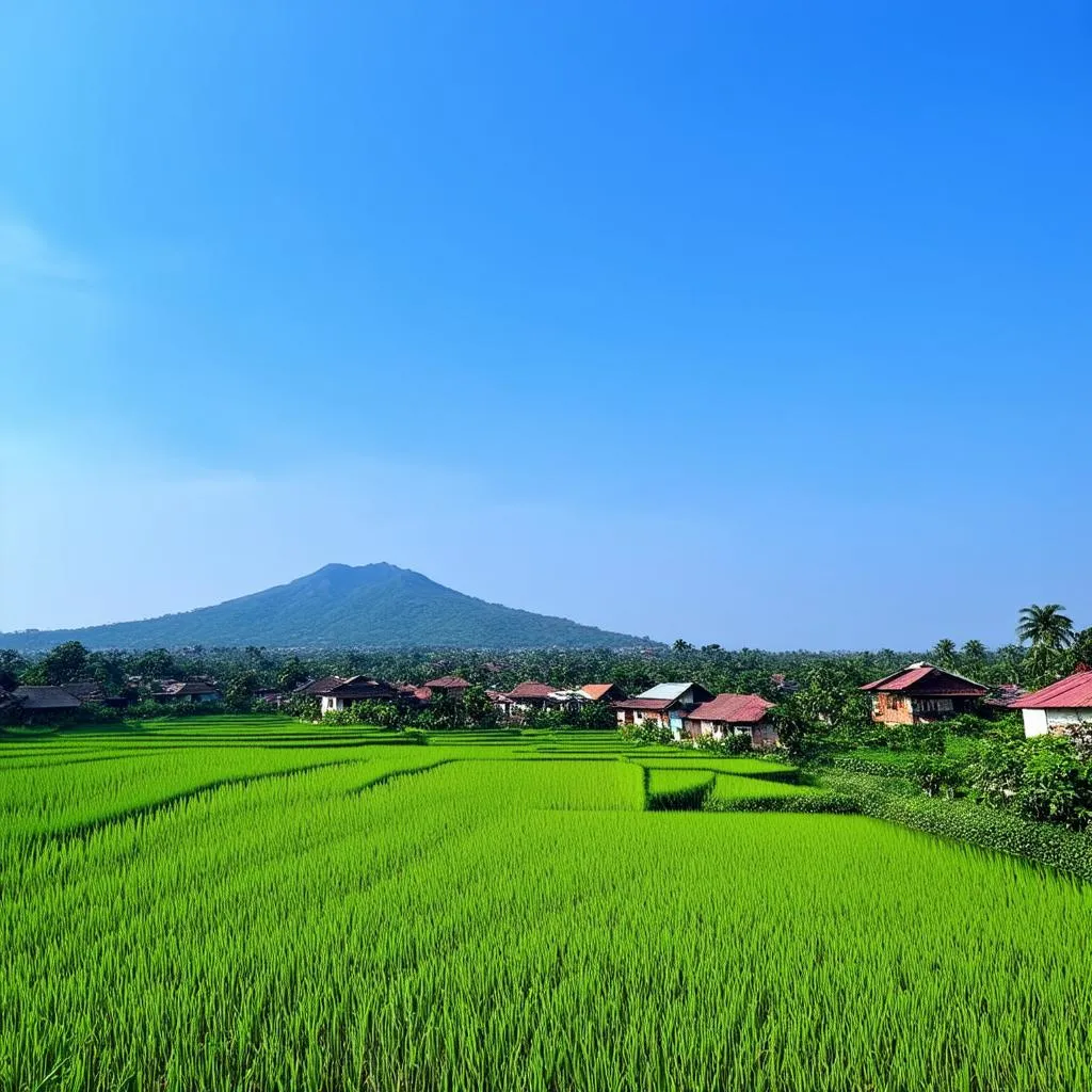 Scenic View of Tay Ninh