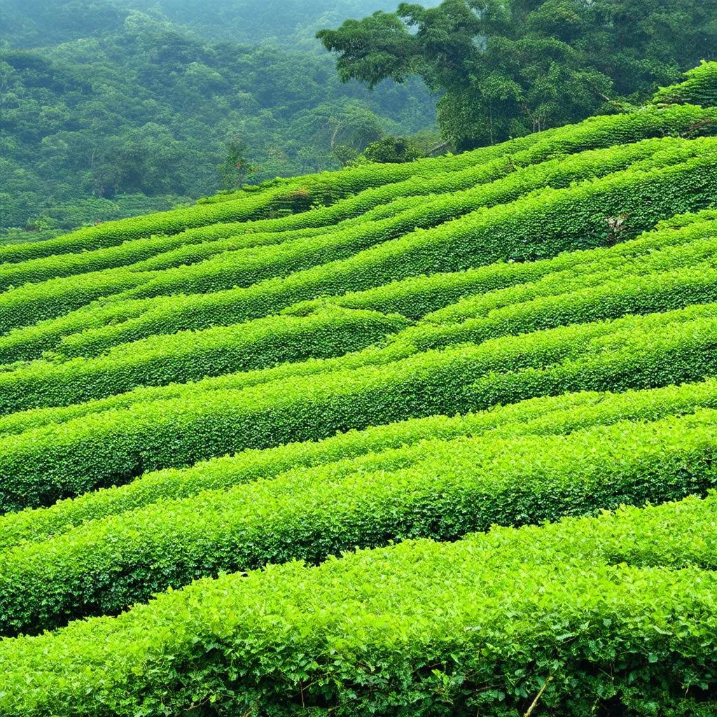 Taiwan Tea Plantation