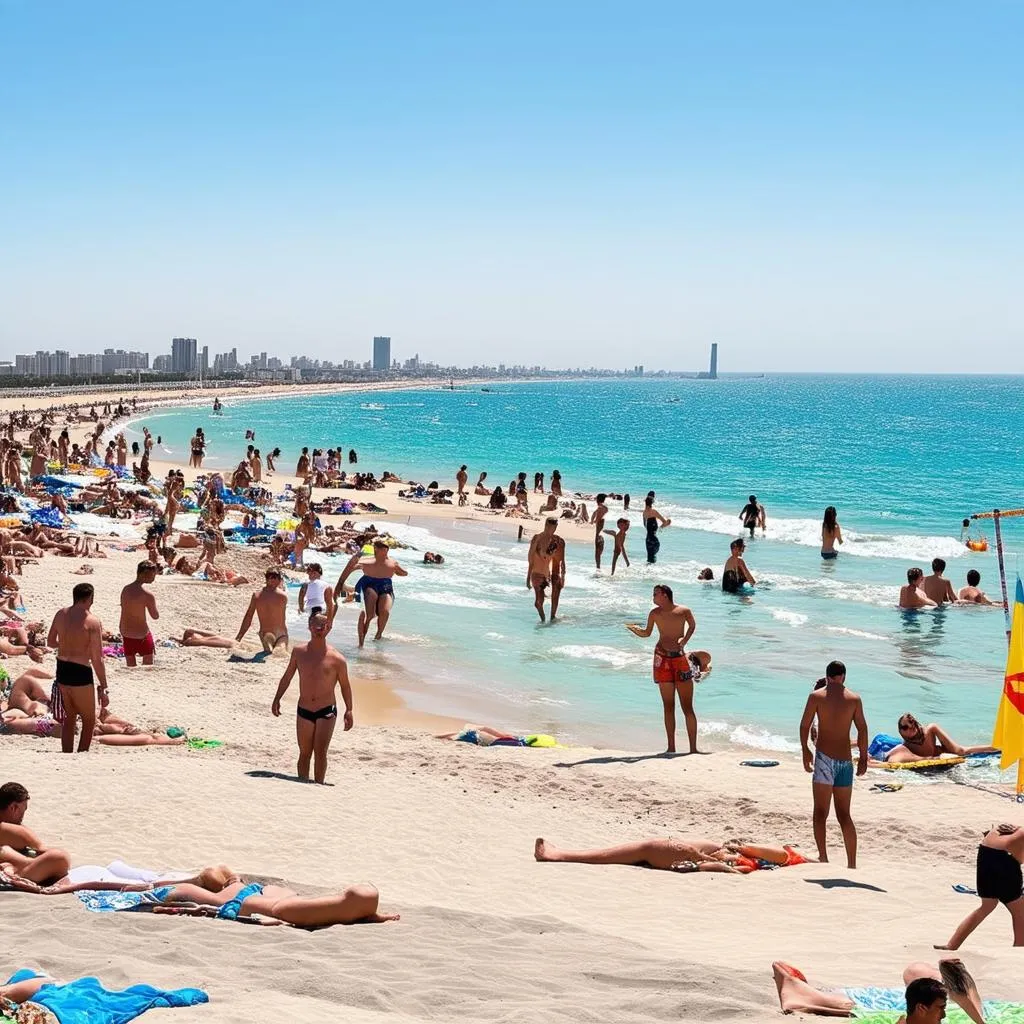 Tel Aviv beach