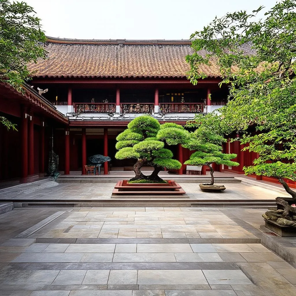 Temple of Literature Courtyard