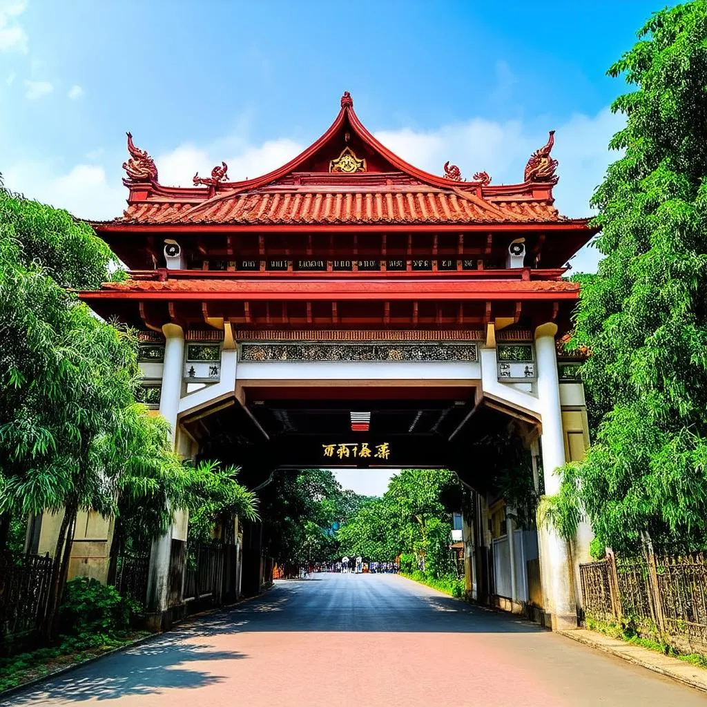 Temple of Literature Entrance