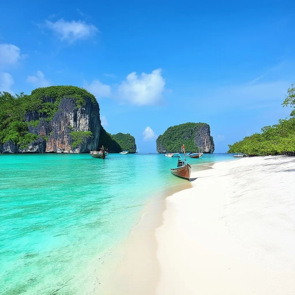 Beautiful beach in Thailand