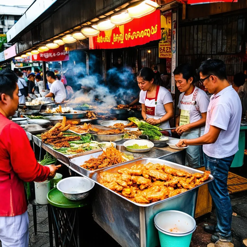 Thai street food