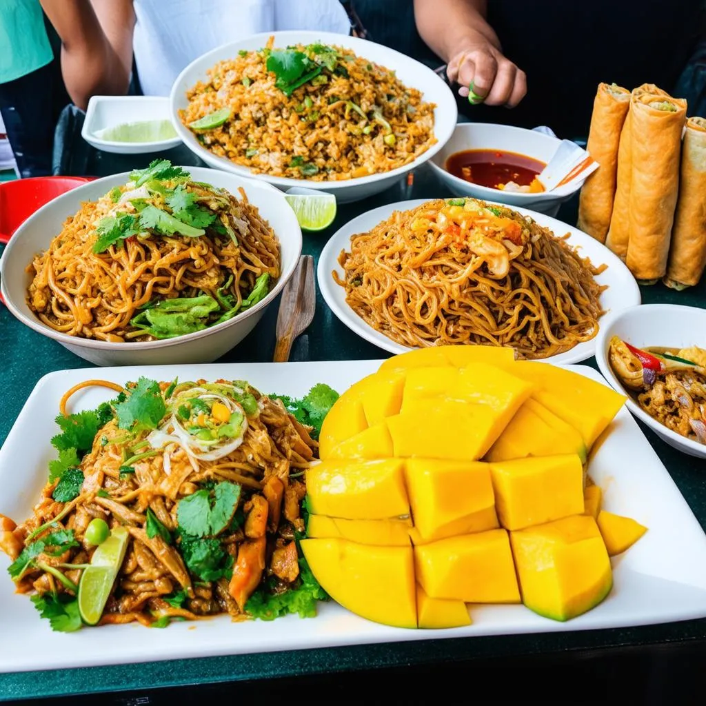 Delicious Thai street food