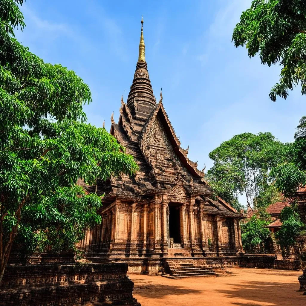 Ancient temple in Thailand