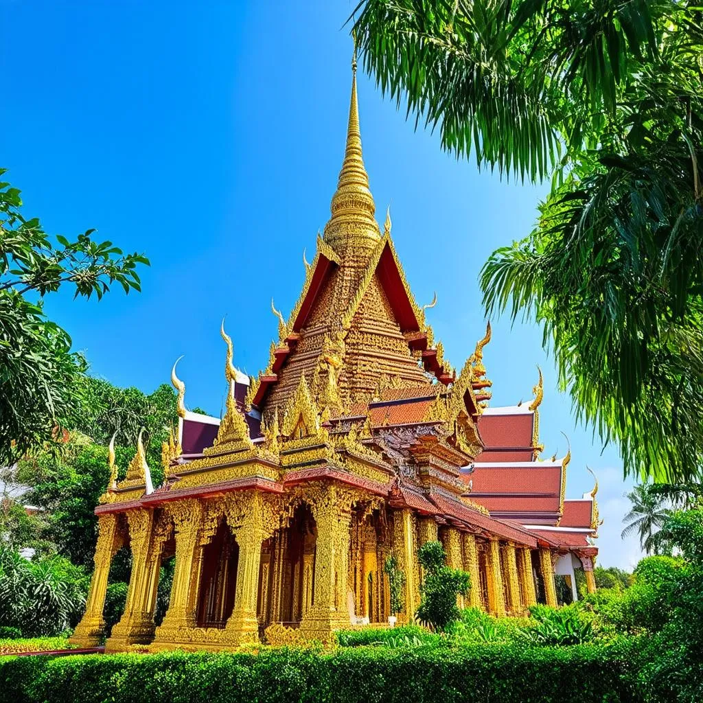 ancient temple in Thailand