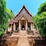 ancient thai temple