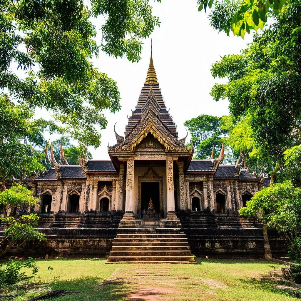 Ancient Thai temple