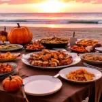 Thanksgiving Feast in Hawaii