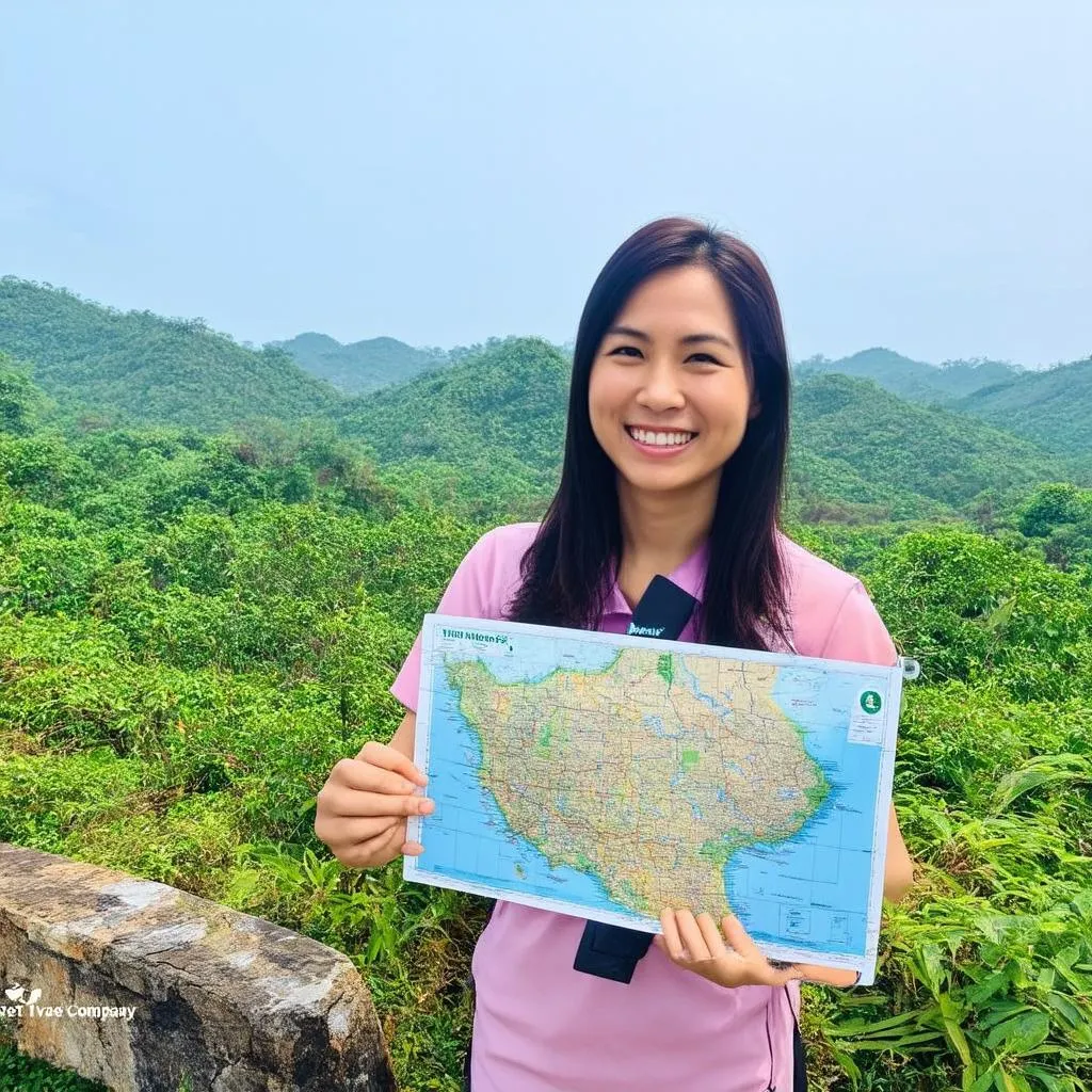 Tour guide from Thuan Viet Travel Company