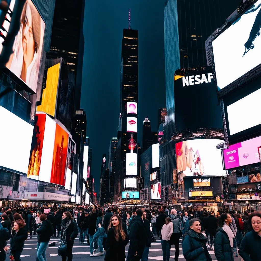 Times Square at Night