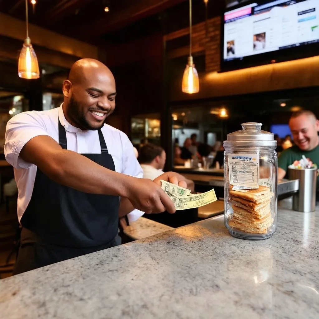 Tipping at a Restaurant