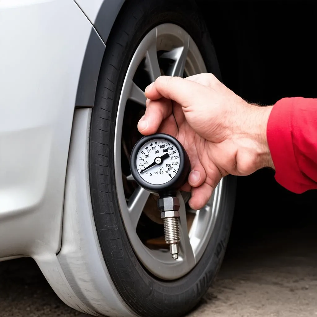 Checking Tire Pressure