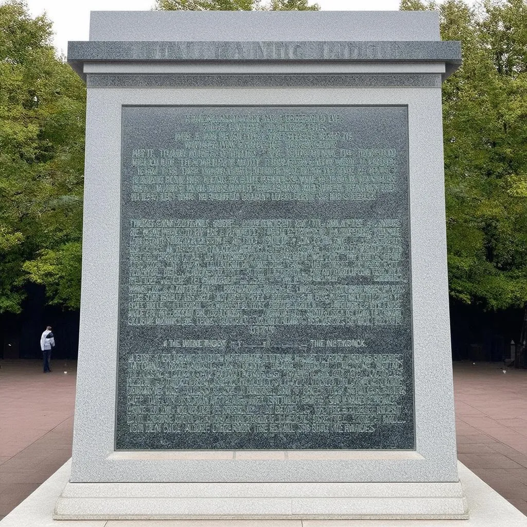 Titanic Memorial