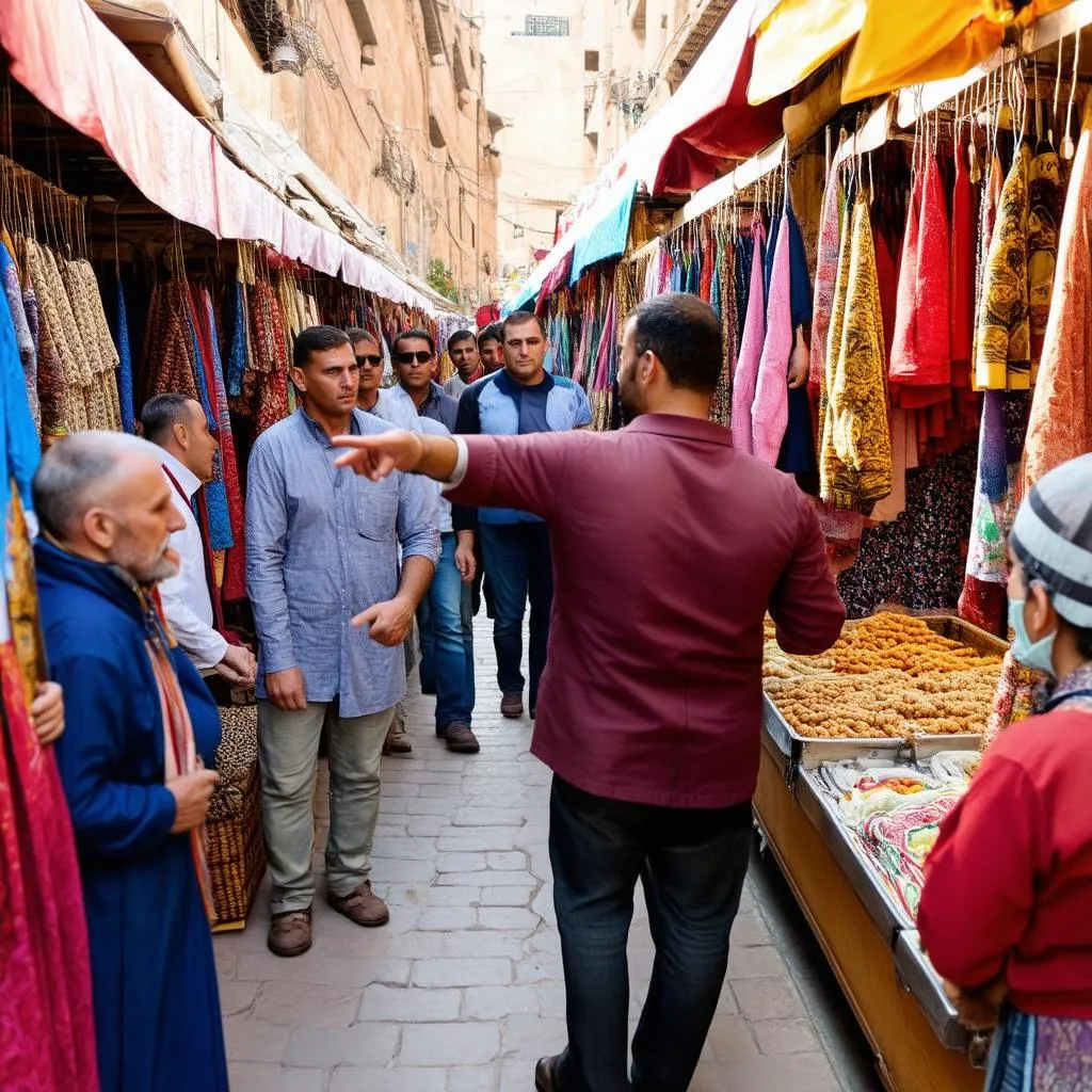 Tour guide in Morocco