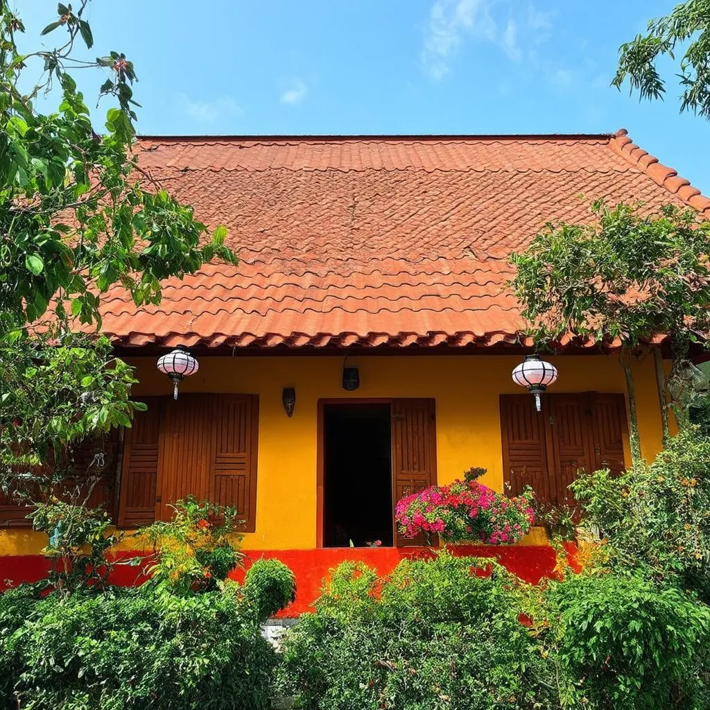 Traditional Vietnamese House in Hong Ngu