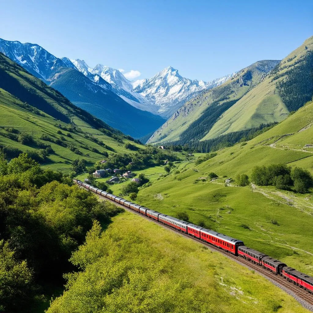 A Train Travels From One City to Another: Exploring the World by Rail