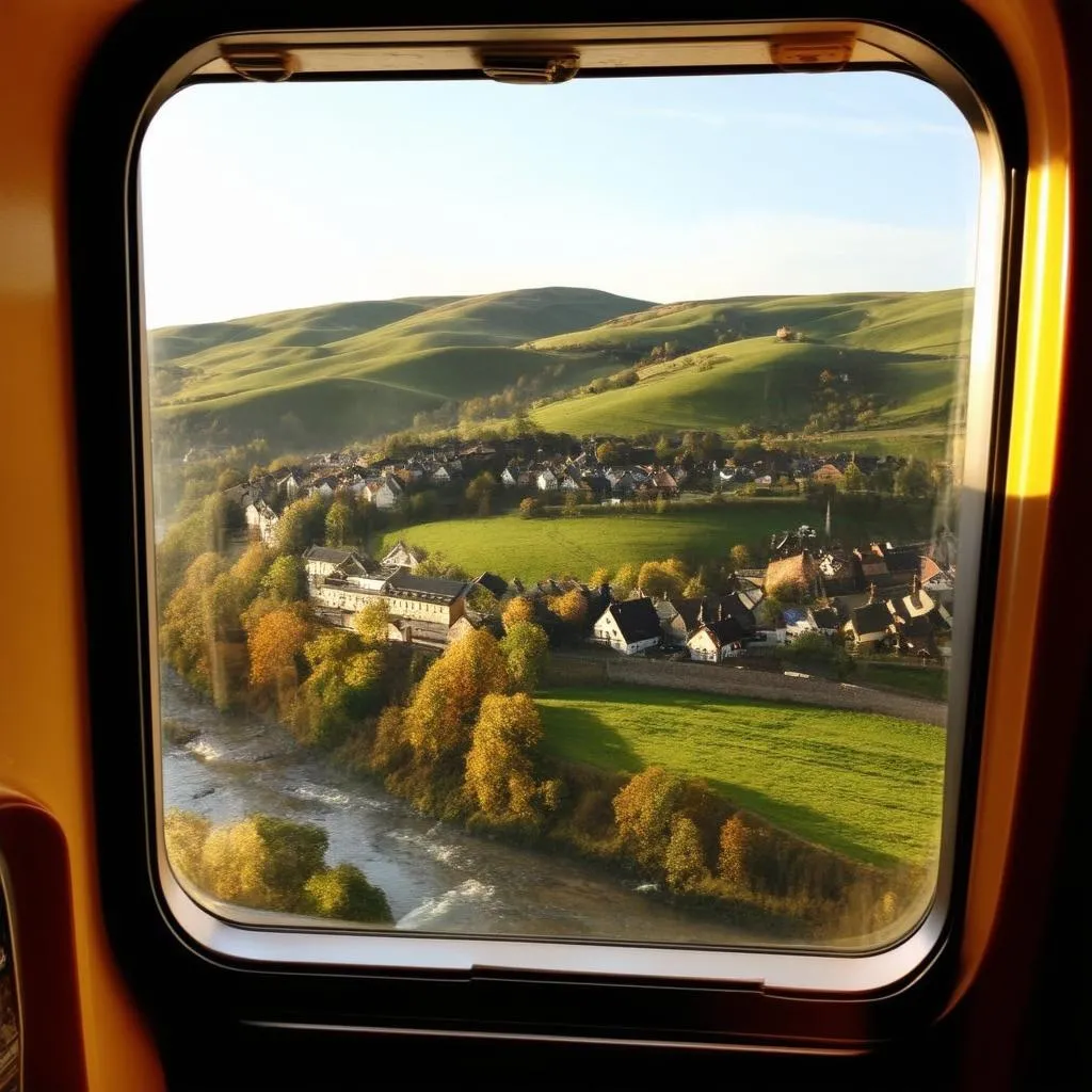 Scenic Train Journey