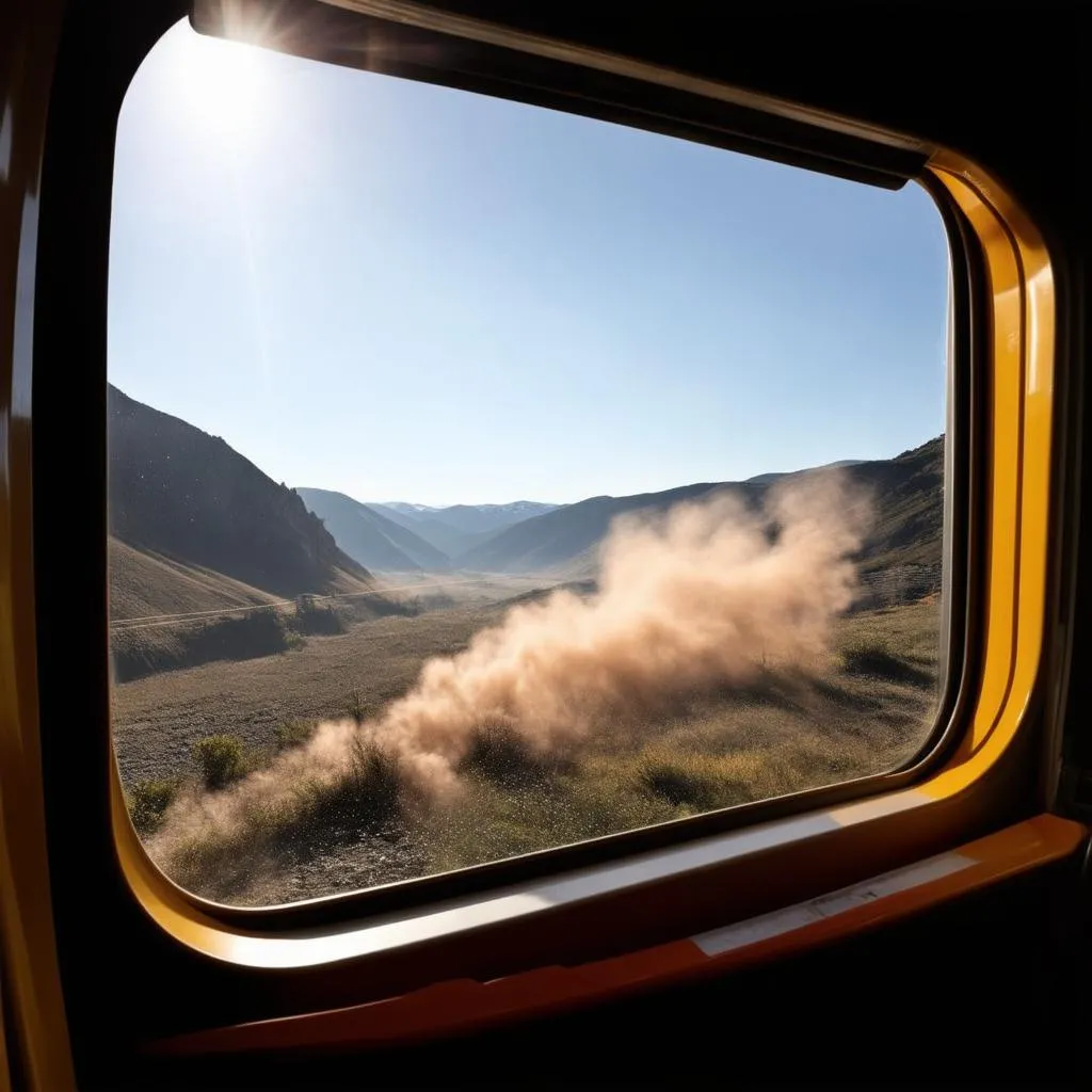 View from Train Window