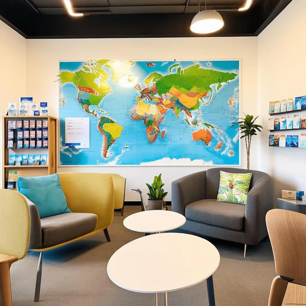 Modern Travel Agency Office