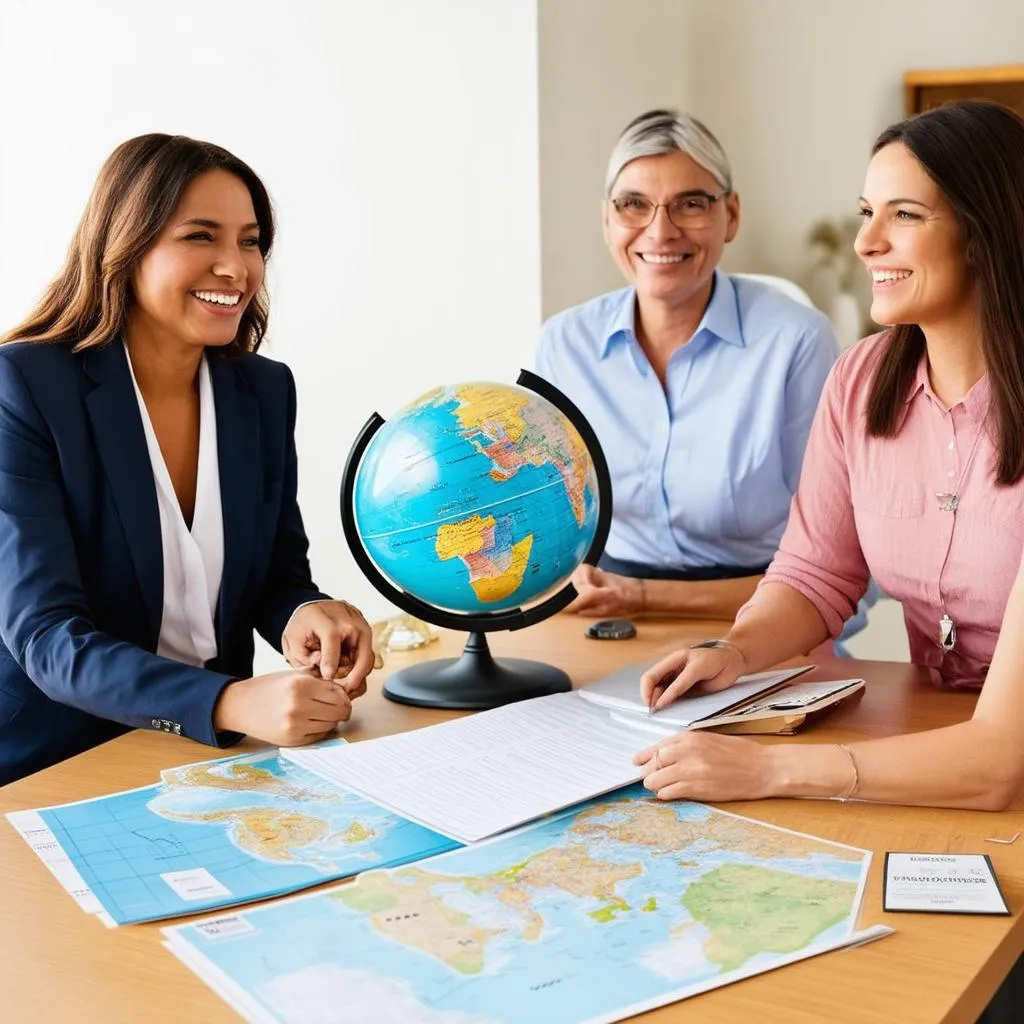 travel agent consultation