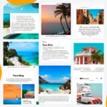 Travel Blog Feed