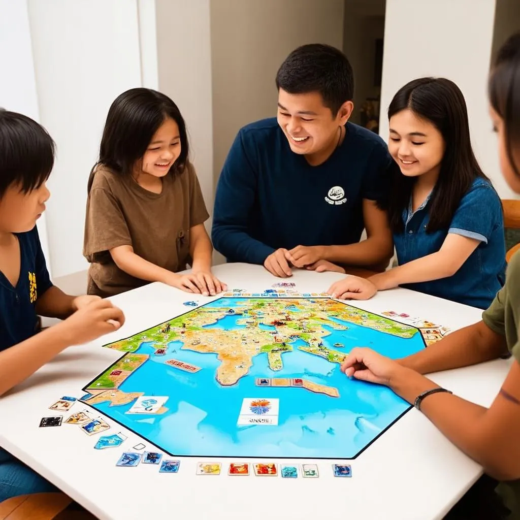 Travel board game