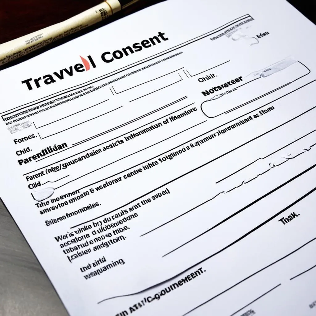 How to Get a Notarized Minor Travel Consent Form: Your Complete Guide