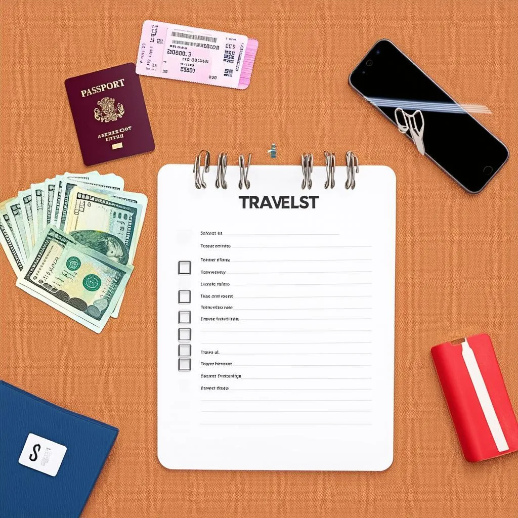 Travel Essentials Checklist