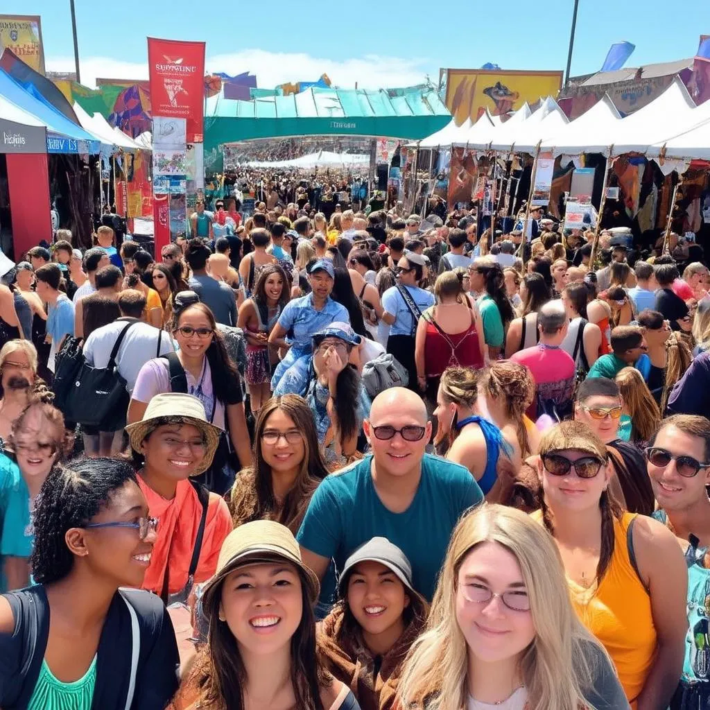 Festival Crowd