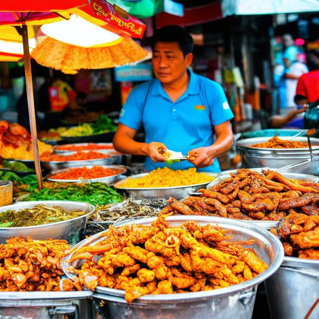 Delicious street food in Thailand