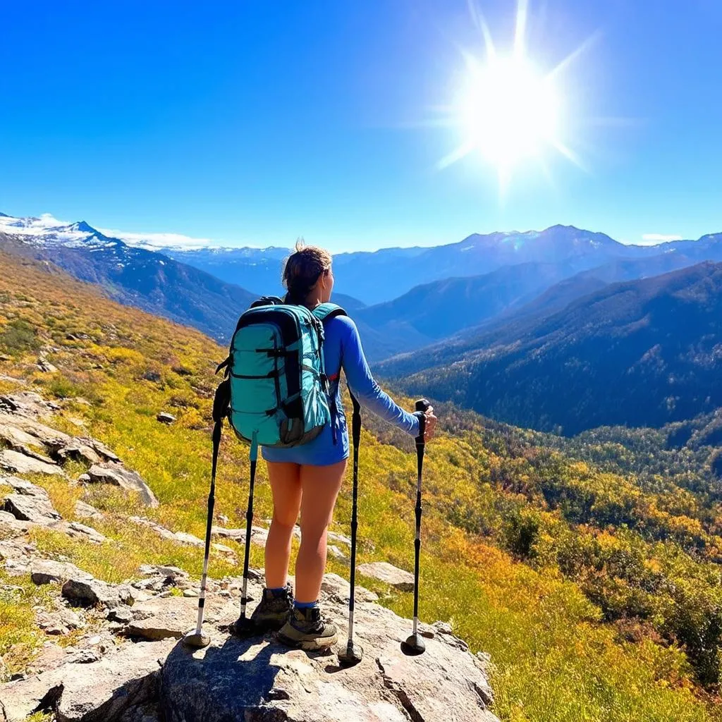 Travel Nurse Exploring Nature